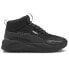 Фото #1 товара Puma XRay 2 Square Mid Wtr Mens Black Sneakers Casual Shoes 373020-06