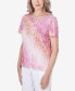 Фото #5 товара Women's Paradise Island Lace Detail Ombre Medallion Top