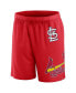 Фото #3 товара Men's Red St. Louis Cardinals Clincher Mesh Shorts