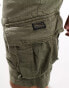 Superdry Core cargo short in chive green