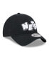 Фото #4 товара Men's Black Brooklyn Nets 2023/24 City Edition 9TWENTY Adjustable Hat