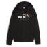 Фото #3 товара Puma Essential Love Wins Drawstring Pullover Hoodie Womens Black Casual Athletic