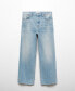 Фото #5 товара Women's Mid-Rise Straight Jeans