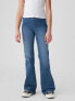 Фото #2 товара Kids High Rise Crossover Flare Jeans