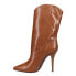 Фото #3 товара Сапоги женские Lucchese Clarissa Pointed Toe Brown Dress BL7503