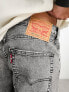 Фото #2 товара Levi's 502 tapered fit jeans in light grey wash