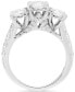 ფოტო #4 პროდუქტის Diamond Three Stone Engagement Ring (2 ct. t.w.) in 14k White Gold