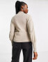 Фото #8 товара Vero Moda volume sleeve jumper in beige