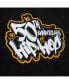Men's and Women's Black 50th Anniversary of Hip-Hop Logo T-shirt