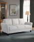 Фото #8 товара 80.3" W Microfiber Wilshire Sofa with Rolled Arms
