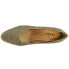 Фото #7 товара VANELi Astyr Pointed Toe Block Heels Pumps Womens Gold Dress Casual 194591