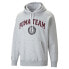 Серый мужской худи PUMA Team Pullover Hoodie S - фото #1