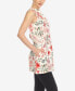Фото #3 товара Women's Floral Sleeveless Tunic Top