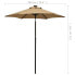 Фото #18 товара Садовый зонт vidaXL Солнечный зонт с LED-освещением
