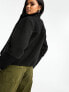 The North Face Cragmont heavyweight fleece jacket in black