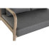 Фото #2 товара Двухместный диван DKD Home Decor Темно-серый древесина каучукового дерева 122 x 85 x 74 cm