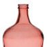 Decorative container Pink recycled glass 27 x 27 x 42 cm