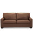 Фото #10 товара Ennia 75" Leather Apartment Sofa, Created for Macy's