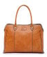 ფოტო #1 პროდუქტის Women's Genuine Leather Soul Stud Satchel Bag