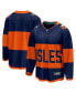 ფოტო #1 პროდუქტის Men's Navy New York Islanders 2024 NHL Stadium Series Breakaway Jersey