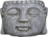 Atmosphera Doniczka budda, Ø 11,5 cm, cementowa, szara