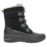 Propet Dulcie Lace Up Womens Black Casual Boots WFA026SBLK