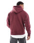 Фото #4 товара Levi's Skateboarding chenille patch logo relaxed fit hoodie in burgundy