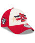 ფოტო #1 პროდუქტის Men's Cream/Red St. Louis Cardinals 2024 MLB All-Star Game Workout 39THIRTY Flex Hat