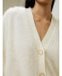 ფოტო #3 პროდუქტის Women's Hestia Button Front V Neck Cardigan for Women