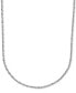 Фото #1 товара Italian Gold perfectina 18" Chain Necklace (1-1/3mm) in 14k White Gold