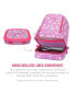 Фото #2 товара Kids Prints 2-In-1 Backpack and Insulated Lunch Bag - Fairies