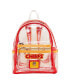 Фото #1 товара Kansas City Chiefs Clear Mini Backpack