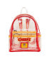 ფოტო #1 პროდუქტის Kansas City Chiefs Clear Mini Backpack