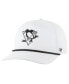 Фото #1 товара Men's White Pittsburgh Penguins Rope Hitch Adjustable Hat