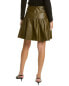 Lafayette 148 New York Fran Leather Skirt Women's