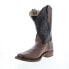 Double H Cliff Carry Pocket Roper 12" Mens Brown Cowboy Western Boots