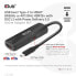 Club 3D USB Gen2 Type-C to HDMI™ 8K60Hz or 4K120Hz HDR10+ with DSC1.2 with Power Delivery 3.0 Active Adapter M/F - 0.17 m - USB Type-C - HDMI - Male - Female - Straight