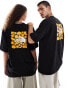 The North Face Doodles back print oversized t-shirt in black Черный, S - фото #3