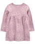 Toddler Floral Jersey Dress 3T