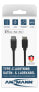 Фото #4 товара Шнур для зарядки и синхронизации данных Ansmann Energy 1700-0107 - 2 м - Lightning - USB C - Мужской - Мужской - Черный