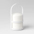 Фото #1 товара Silo Outdoor Lantern with Handle White - Project 62