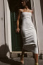 Фото #2 товара Платье stretch с вышивкой ZARA