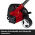 Einhell GE-LE 18/190 Li Power X-Change Cordless Lawn Edger (Li-Ion, 18 V, 3-Level Depth Adjustment, Split Shaft, Soft Grip, Includes 4 Ah Battery and Charger) Black, Red
