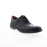 Фото #3 товара Clarks Un Tailor Wing 26144681 Mens Black Oxfords Wingtip & Brogue Shoes