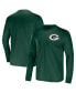 Фото #2 товара Men's NFL x Darius Rucker Collection by Green Green Bay Packers Team Long Sleeve T-shirt