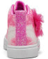 Toddler Girl's Twinkle Toes: Twinkle Sparks - Ombre Dazzle High Top Light-Up Stay-Put Casual Sneakers from Finish Line