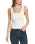 Фото #1 товара Vince Ribbed Sweetheart Tank Women's White L