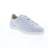 Фото #4 товара Clarks Tormatch 26161902 Mens White Leather Lifestyle Sneakers Shoes