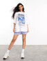 ASOS DESIGN Weekend Collective oversized t-shirt with LA vacanza graphic