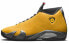 Кроссовки мужские Jordan Air Jordan 14 Обратные Феррари Желтые 42.5 - фото #1